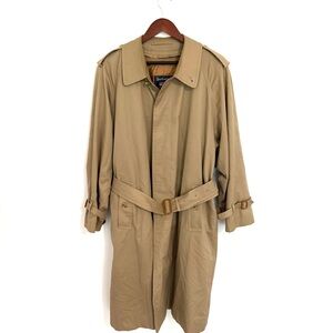 Burberry Classic Trench Coat Nova Check With Liner Size 42